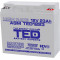 Acumulator AGM VRLA 12V 23A High Rate 181mm x 76mm x h 167mm M5 TED Battery Expert Holland TED003362 (2) SafetyGuard Surveillance