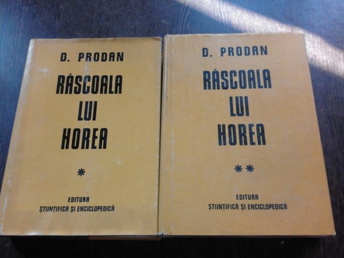 RASCOALA LUI HOREA - D. PRODAN 2 VOLUME