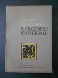 STUDII DE ISTORIE A FILOZOFIEI UNIVERSALE volumul 9
