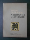 STUDII DE ISTORIE A FILOZOFIEI UNIVERSALE volumul 9