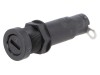 Clemă Siguranțe Cilindrice 6,3x32mm 10A Panou Neagră