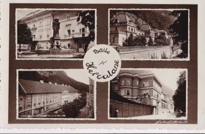 CARTE POSTALA BAILE HERCULANE 4 Imagini foto