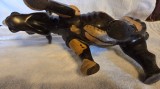 Statueta vintage africana rinocer