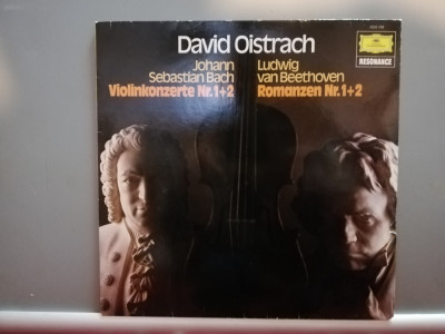 David Oistrach - Bach &amp;ndash; Violin Concertto 1 &amp;amp; 2 (1976/Polydor/RFG) - Vinil/ca Nou foto