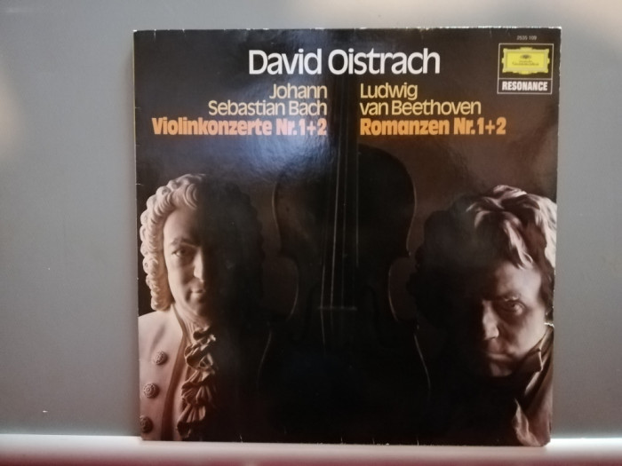 David Oistrach - Bach &ndash; Violin Concertto 1 &amp; 2 (1976/Polydor/RFG) - Vinil/ca Nou