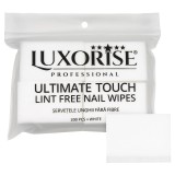 Cumpara ieftin Servetele Unghii Ultimate Touch LUXORISE, Strat Dublu, 200 buc, Alb