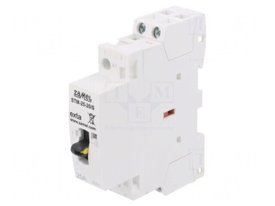 Contactor 2P 25A 230VAC NO foto