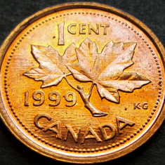 Moneda 1 CENT - CANADA, anul 1999 *cod 689 = A.UNC+