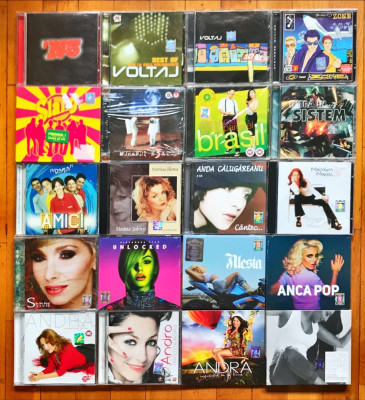 CD pop RO: &amp;#039;N5, Voltaj, O-Zone, Madalina, A. Stan, Andra, Inna, Electric Brother foto