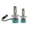 Set 2 becuri auto LED H4, 130W, 6500K, 12000LM, 12V
