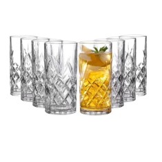 Set 12 Pahare Tumbler Sticla 300ml Mansoura Glass Home Morano Romburi CNN DNC58975 foto