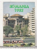 Bnk cld Calendar de buzunar 1982 - ONT - Bucuresti - Facultatea de arhitectura