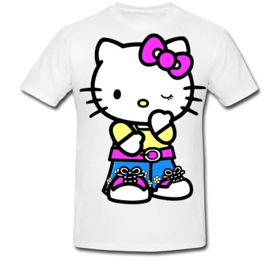 Tricou &amp;quot; Hello Kitty Goth &amp;quot; foto