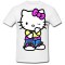 Tricou &quot; Hello Kitty Goth &quot;