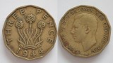 Anglia 1944 - 3 pence, circulata