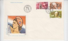 C12 - FDC Romania - Expozitia de filatelie Philexfrance 89 Paris - LP1226 - 1989
