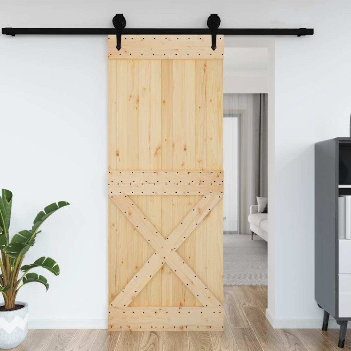 vidaXL Ușă &bdquo;NARVIK&rdquo;, 90x210 cm, lemn masiv de pin 154445