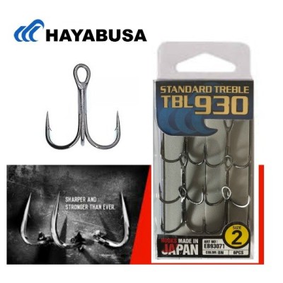 ANCORE HAYABUSA TBL 930 BLACK NICHEL NR 6 6 BUC foto