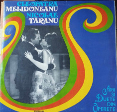 AMS - ARII SI DUETE DIN OPERETE CLEOPATRA MELIDONEANU &amp;amp; NICOLAE TARANU (D.V. LP) foto