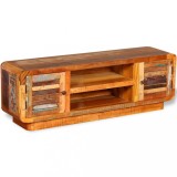 Cumpara ieftin Comodă TV din lemn masiv reciclat 120 x 30 x 40 cm