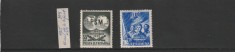 ROMANIA 1955 LP 395 - 10 ANI INFIINTARE F.S.M. SERIE MNH NESTAMPILAT foto