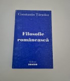 Constantin Tarsolea Filosofie romaneasca Carte cu autograf