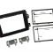 Kit fixare radio 2DIN negru Fiat Ducato dupa 2021, cu doua rame