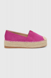 Answear Lab espadrile culoarea roz, cu platforma