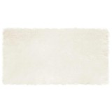 vidaXL Covor Faux din L&acirc;nă de oaie Alb 80 x 150 cm Poliester 42021456