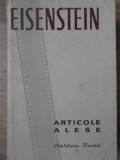 ARTICOLE ALESE-S.M. EISENSTEIN