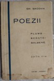 GH. BACOVIA - POEZII: PLUMB - SCANTEI GALBENE. (Editia a III-a, &quot;Ancora&quot;, 1929)