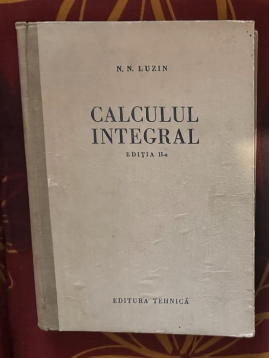 N. N. Luzin - Calculul integral