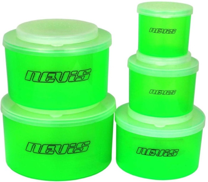 Set Nevis Cutii Masuri Oficiale, Verde, 5buc/set