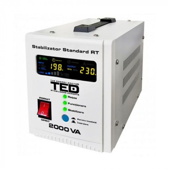 Stabilizator retea maxim 2000VA-AVR RT Series TED000125 SafetyGuard Surveillance