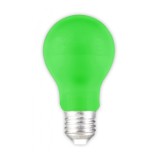 Bec LED Verde E27 1W A60 240V 12lm 20.000h