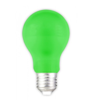 Bec LED Verde E27 1W A60 240V 12lm 20.000h foto