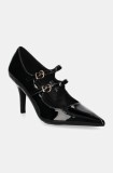 Answear Lab pantofi cu toc culoarea negru