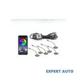 Set 6 lampi cu led rgb 12v control prin aplicatie telefon. diverse jocuri de lumini sau lumina continua. cod: 1110106/p6 Alta marca Alt model #7, Array