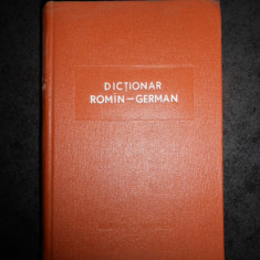 MIHAI ISBASESCU - DICTIONAR ROMAN-GERMAN (1963, cuprinde 50.000 de cuvinte)