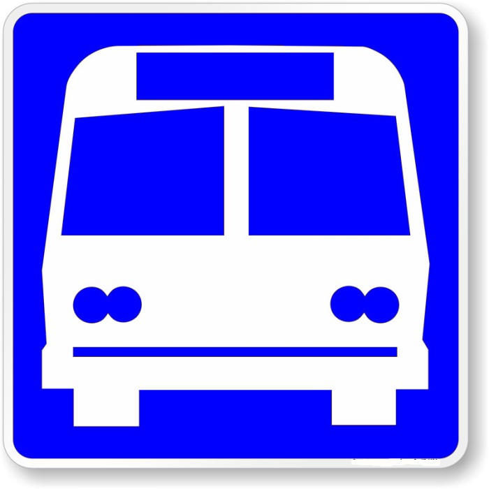 Indicator stație de autobuz