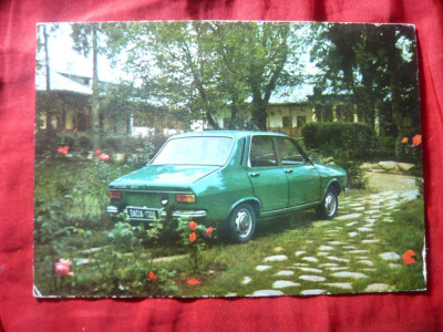 Ilustrata Reclama - Dacia 1300 cu sigla UAP pe verso Uzina Automobile Pitesti foto