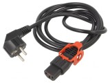 Cablu Alimentare 2m Negru CEE 7/7 la IEC C13