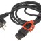Cablu Alimentare 2m Negru CEE 7/7 la IEC C13