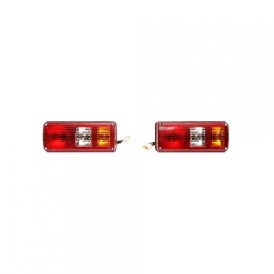 Set lampi stopuri spate stanga dreapta universale 12V remorca , rulota , utilaje , vehicule foto