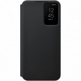 Husa de protectie Samsung Smart Clear View Cover pentru Galaxy S22 PLUS, Black