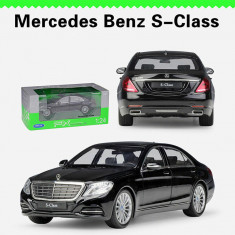 Macheta Mercedes Benz S-Class - Welly scara 1:24 foto