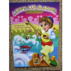 Lampa lui Aladdin - Carte de colorat
