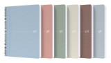 Caiet cu spirala A5, OXFORD My Rec&quot;Up, 90 file-90g/mp, Scribzee, hartie