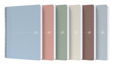 Caiet cu spirala A5, OXFORD My Rec&quot;Up, 90 file-90g/mp, Scribzee, hartie
