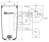 FEBI BILSTEIN 20941 Burduf, suspensie pneumatica